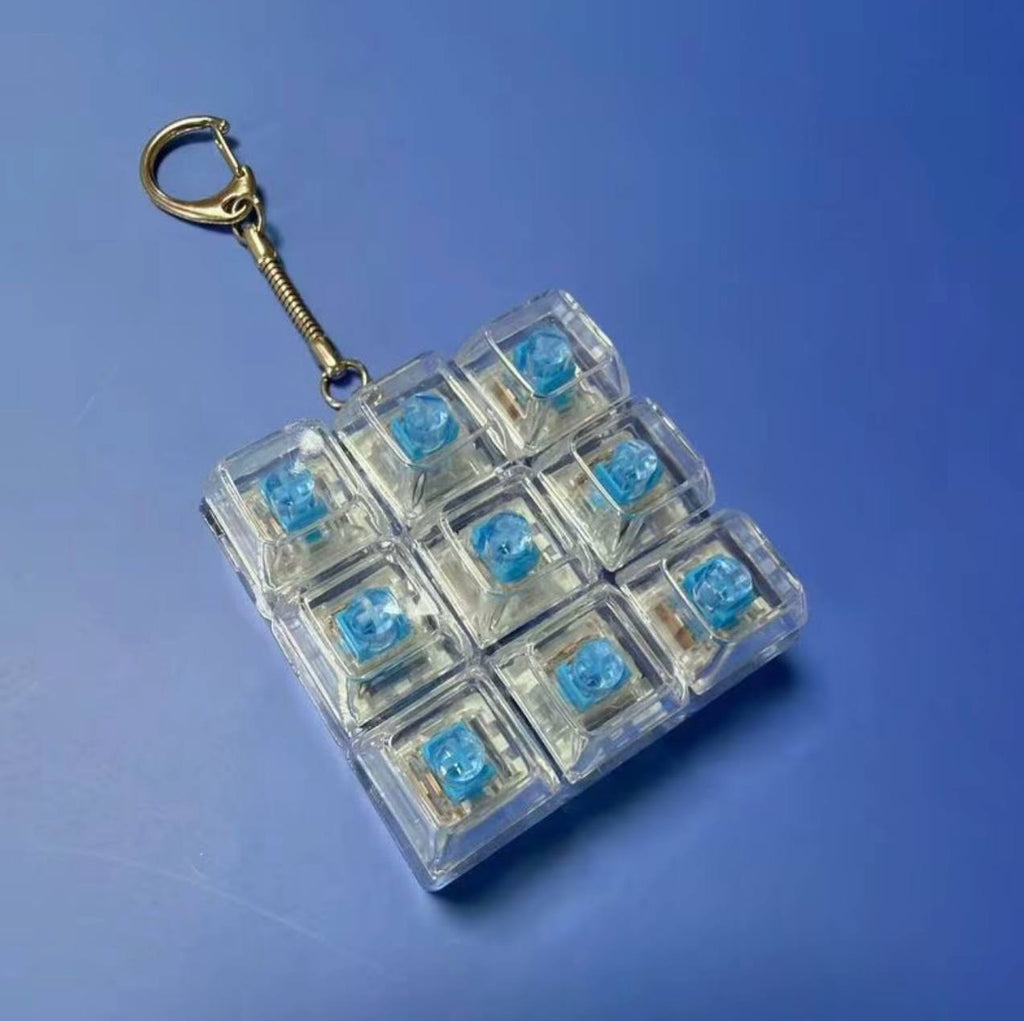 CLICKY: Anti-Stress Keyboard Keychain