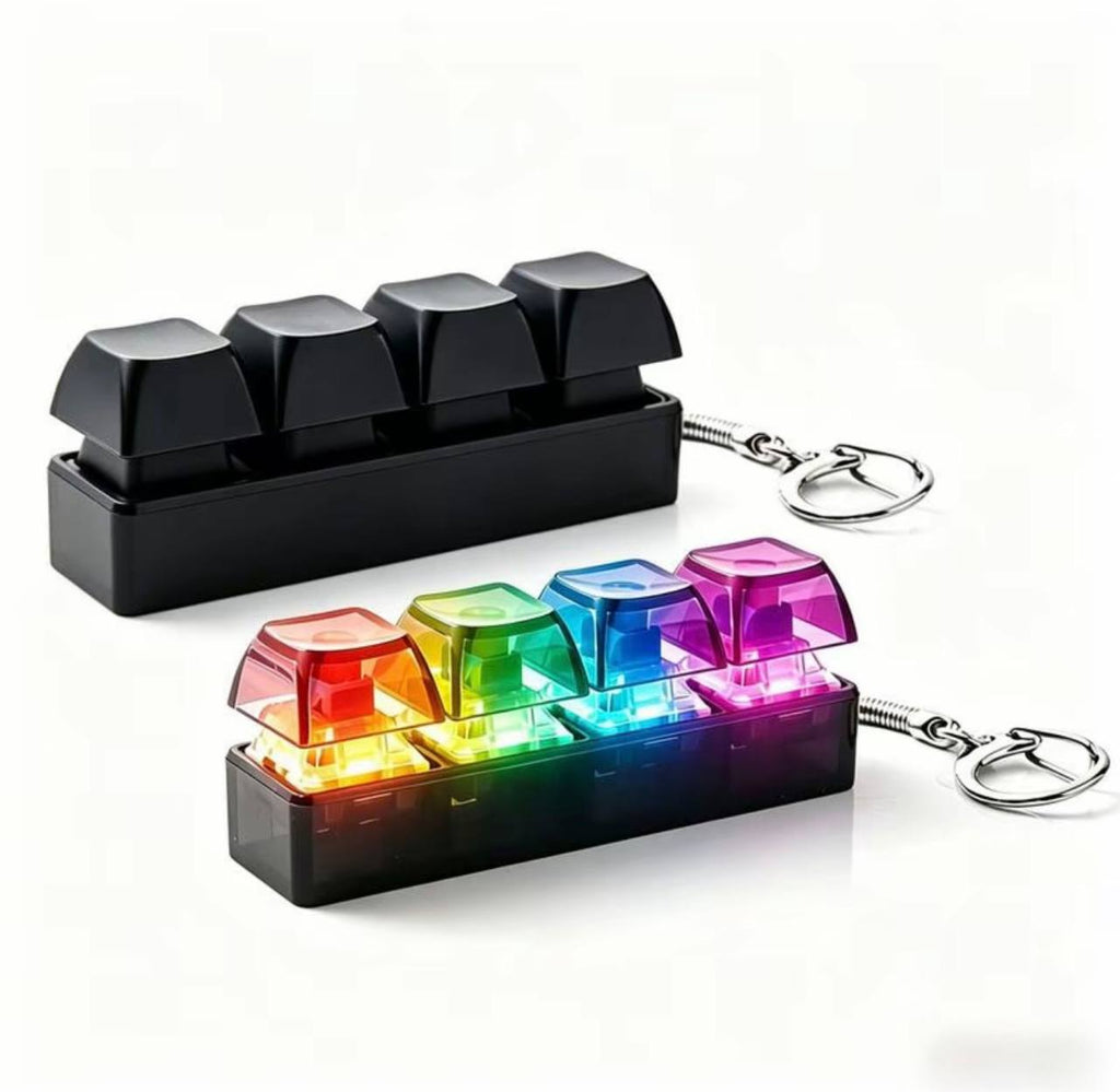 CLICKY: Anti-Stress Keyboard Keychain