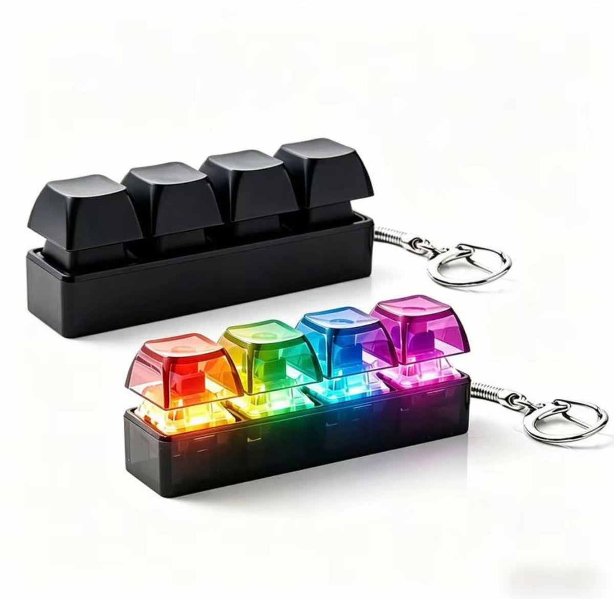 CLICKY: Anti-Stress Keyboard Keychain